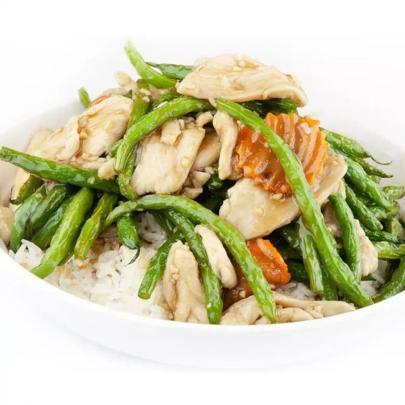 D9. String Bean Chicken Chef's Special