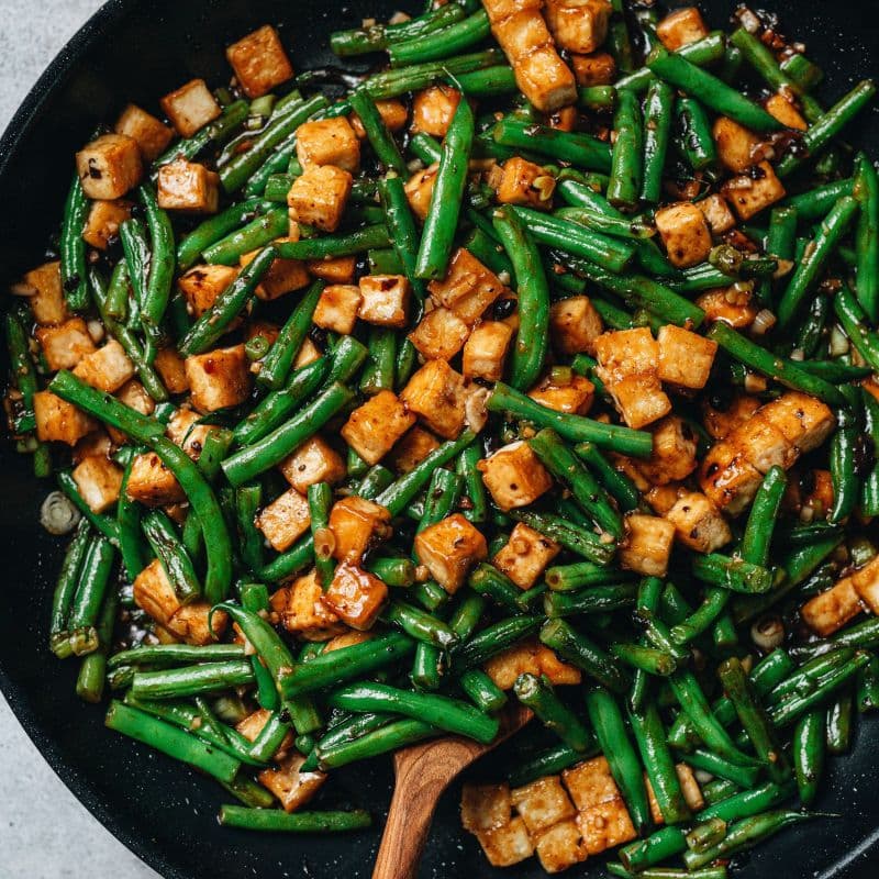 D9. String Bean Tofu Chef's Special