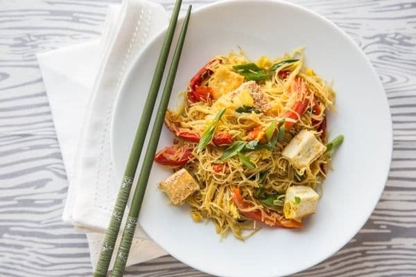 N2. Singapore Tofu Noodles