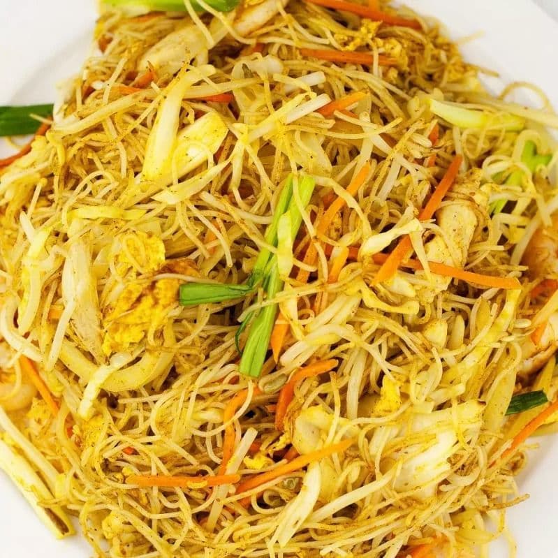 N2. Singapore Pork Noodles
