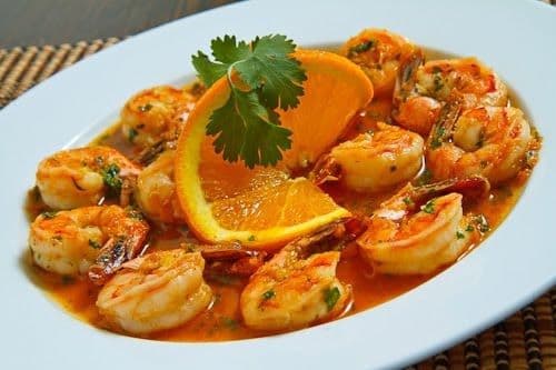 D4. Orange Shrimp Chef's Special