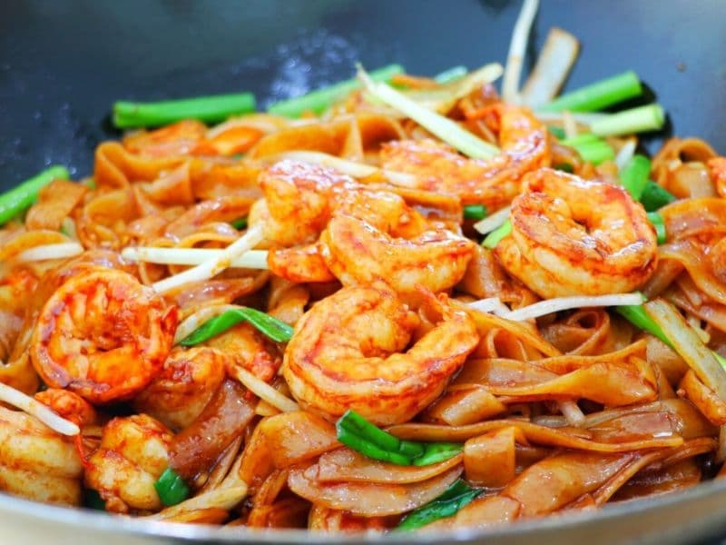 N5. Szechuan Shrimp Chow Fun