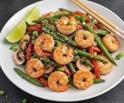 D2. Sesame Shrimp Chef's Special